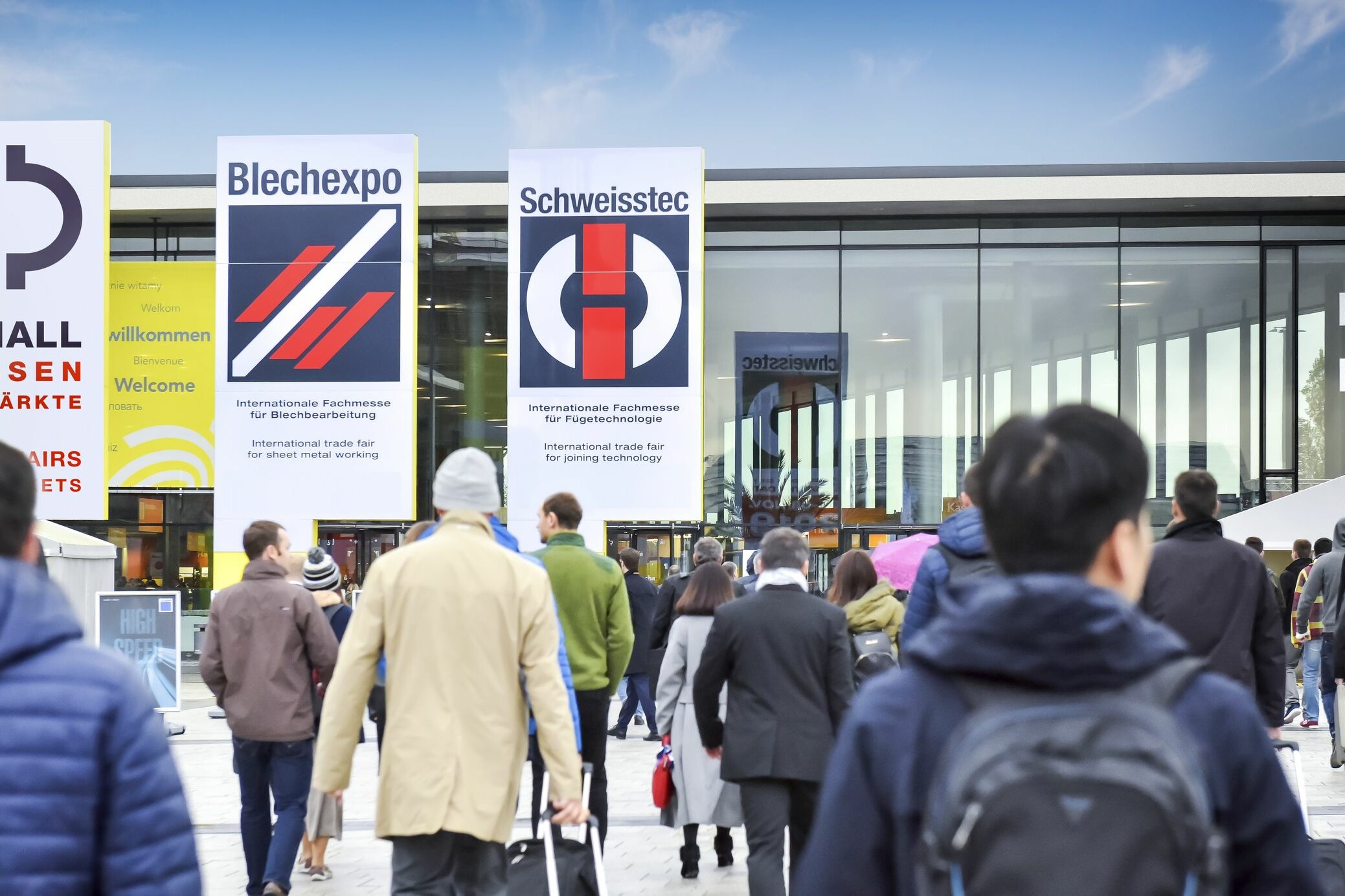 Blechexpo Internationale Fachmesse für Blechbearbeitung csm blechexpo einlass allgemein 4c9d483c1c uai