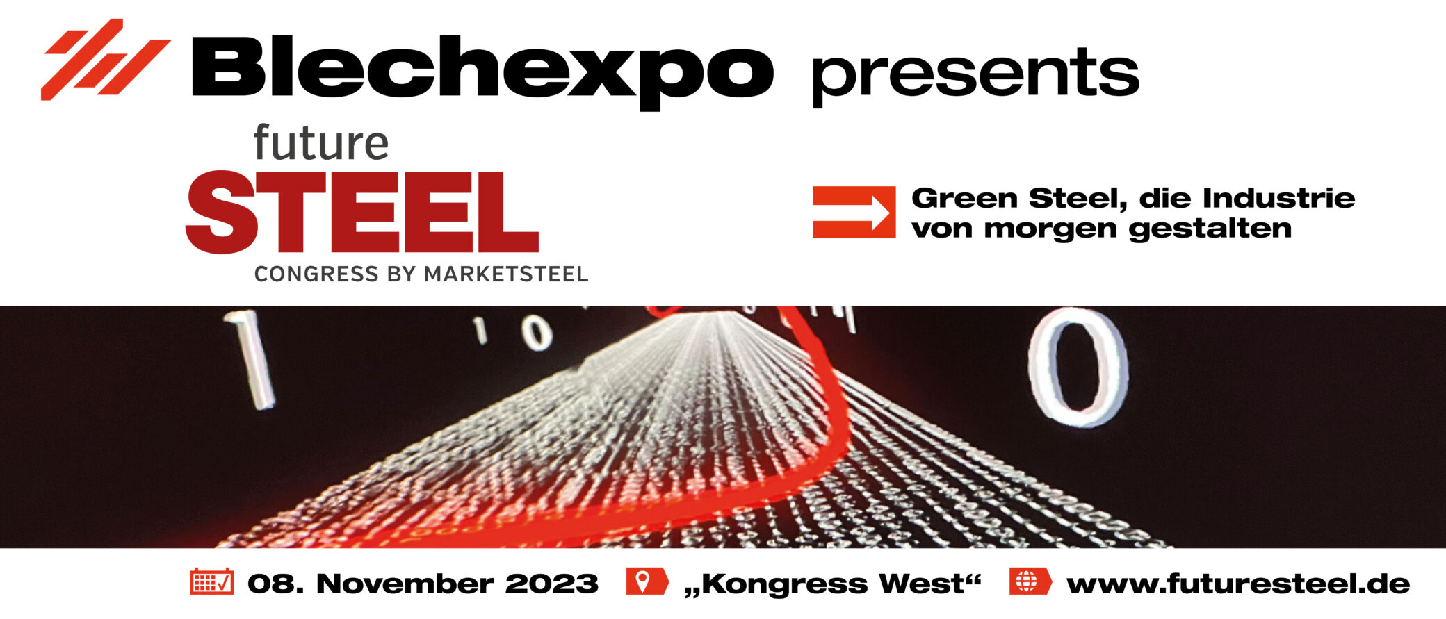 Blechexpo Internationale Fachmesse für Blechbearbeitung FututeSteel 1920x822 03 scaled